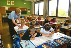 Kinder in der Klasse