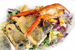Fischplatte - a plate with fishes