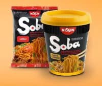 Asiatische Soba-Nudeln aus dem Hause Nissin. Foto: Nissin