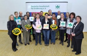 Das sind die neuen DGE-Logopartner. Foto: DGE