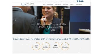 Steffen Schwarz beim bdv Vending Kongress EXPO
