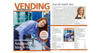 Die Themen der neuen Ausgabe Vending-Management