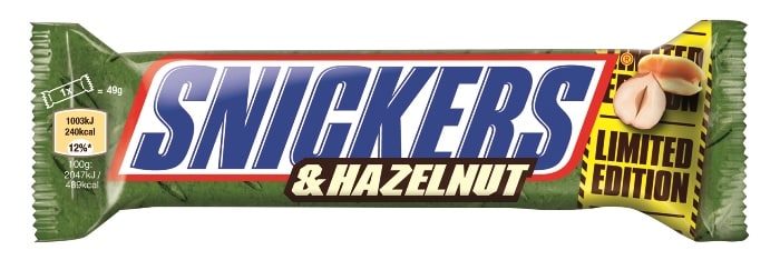 Snickers Haselnuss