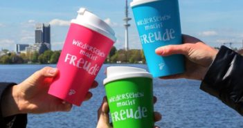 Wiedersehen macht Freude Neue To-go-Becher bei Tchibo