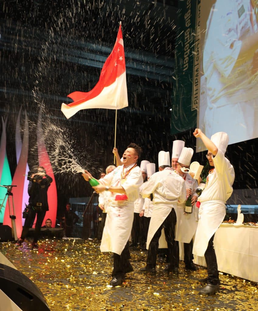Das Nationalteam aus Singapur war Gewinner der IKA/Olympiade der Köche 2016.
