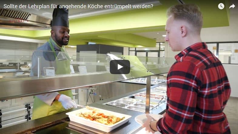 Screenshot Video Koch-Ausbildung