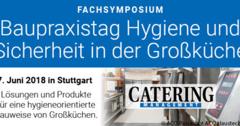 Baupraxistag Hygiene und Sicherheit in der Großküche