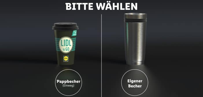 Lidl Becher