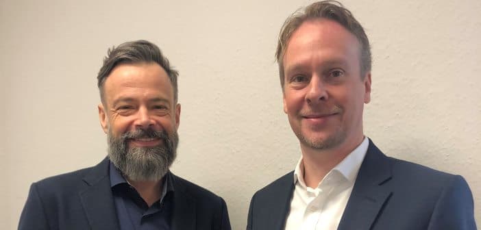Die Unternehmensleiter Klaus Richter und Oliver Kohl von rebional