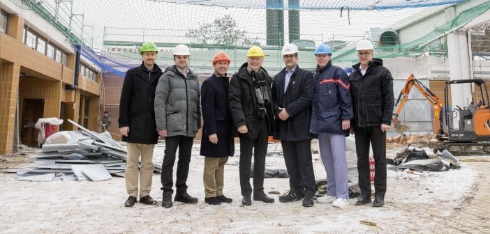 Baustart Großküche Landshut