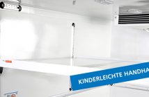 Flexibilität im Laderaum Winter Kühlfahrzeuge Zwischenboden kinderleichte Handhabung