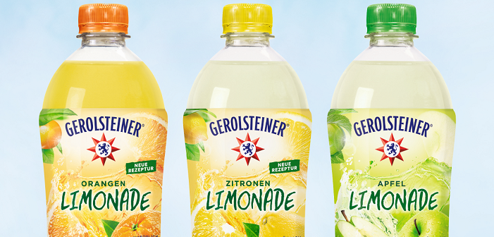 Gerolsteiner Limonaden – zuckerreduziert