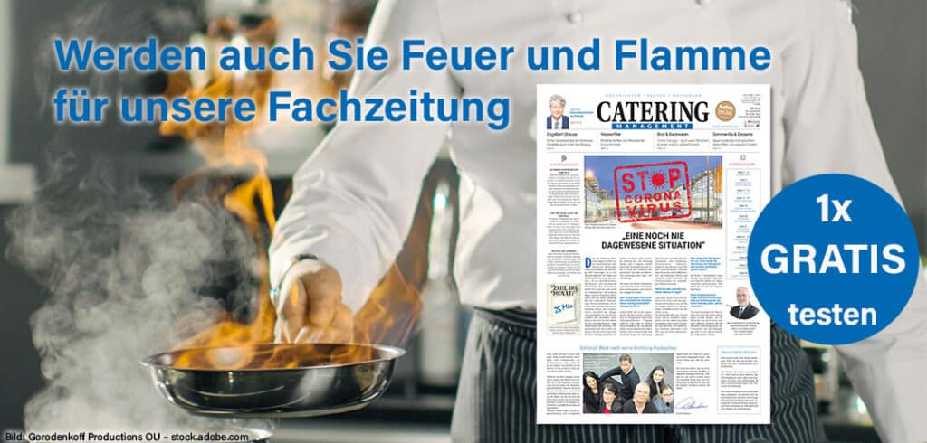 eine Ausgabe Catering Management gratis