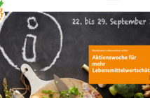 Aktionswoche für Lebensmittelwertschätzung