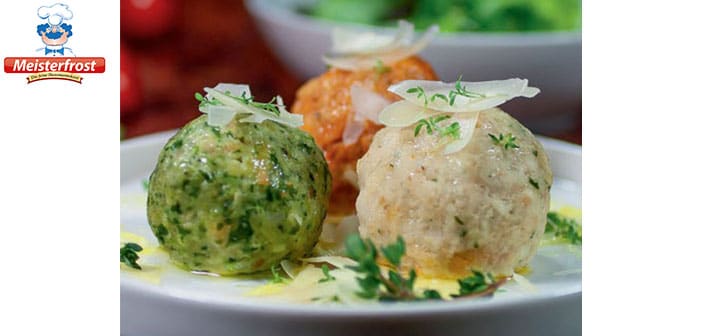 Meisterfrosts Knödel Trio
