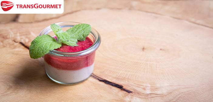 Bananen-Himbeer-Dessert