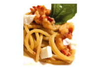 Spaghettoni di Gragnano mit Hummer und Büffelmozzarella