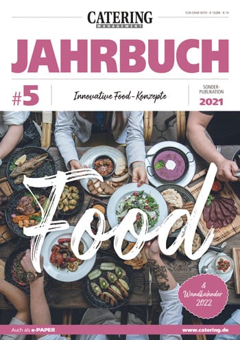 Jahrbuch 'Innovative Food-Konzepte der Gemeinschaftsgastronomie 2021'