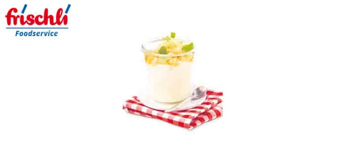 Buttermilch-Dessert „Apfel-Ingwer-Birnen-Salat“